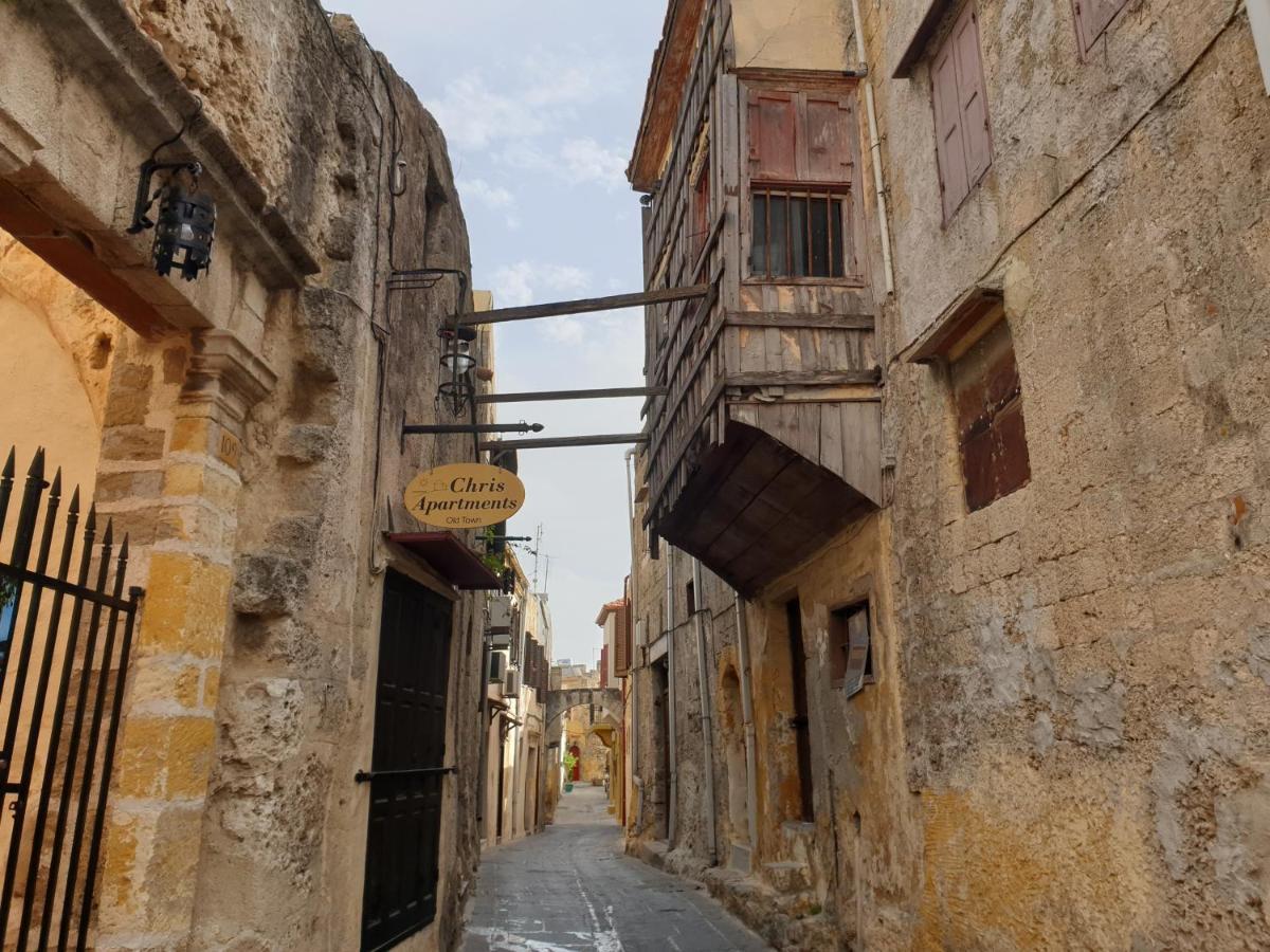 Rhodes CityChris Αpartments Old Town公寓 外观 照片